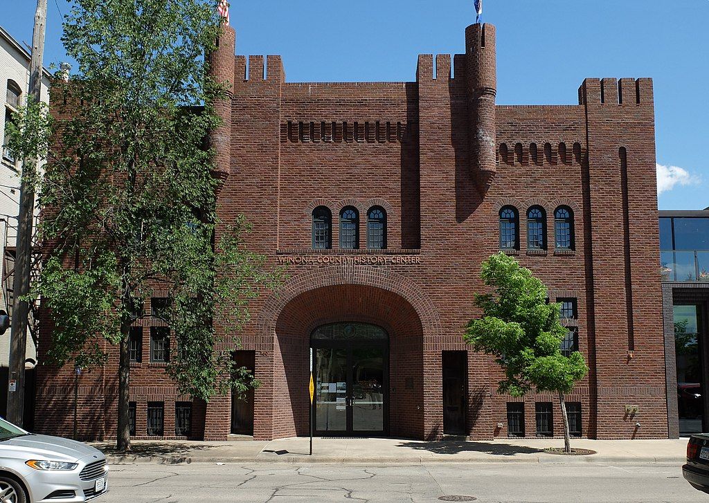 Outside View of Winona County Historical Society