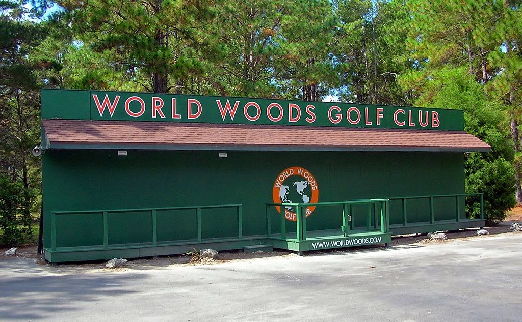 Signage of World Woods Golf Club