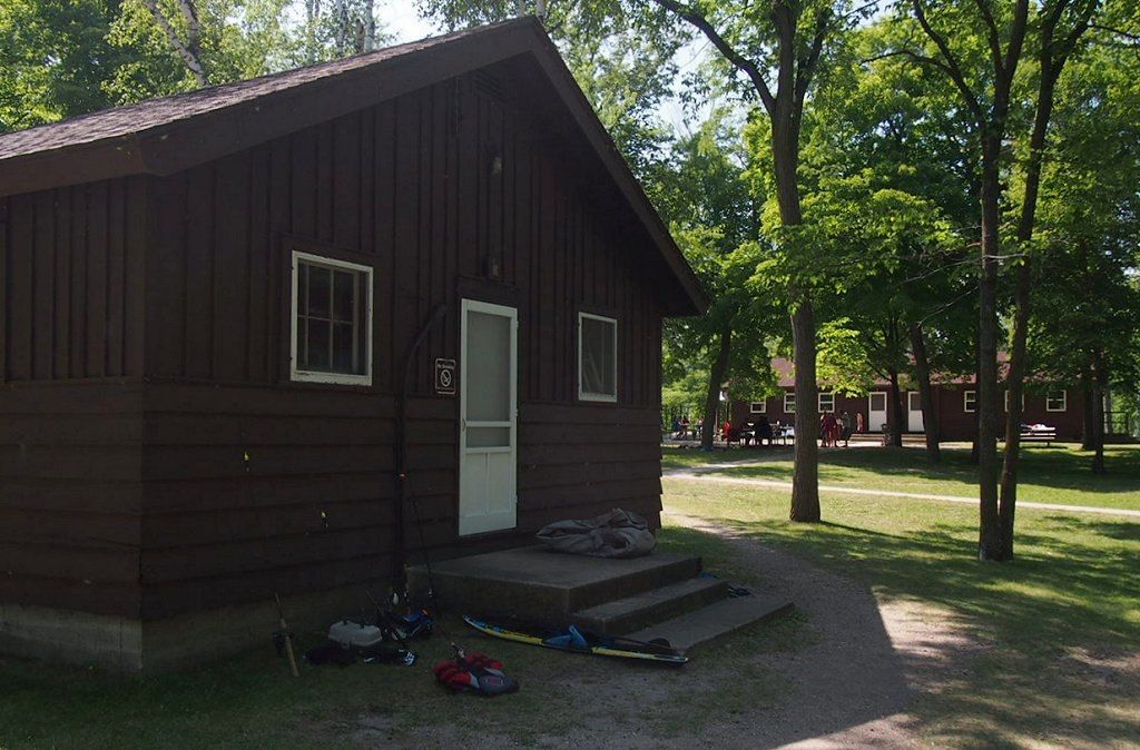 View of Hidden Lake Group Center