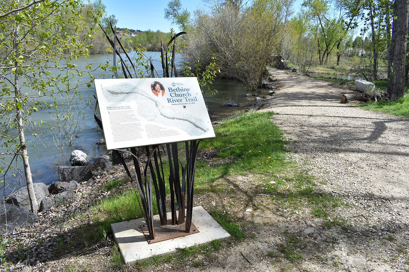 Bethine Church River Trail in Boise, ID
