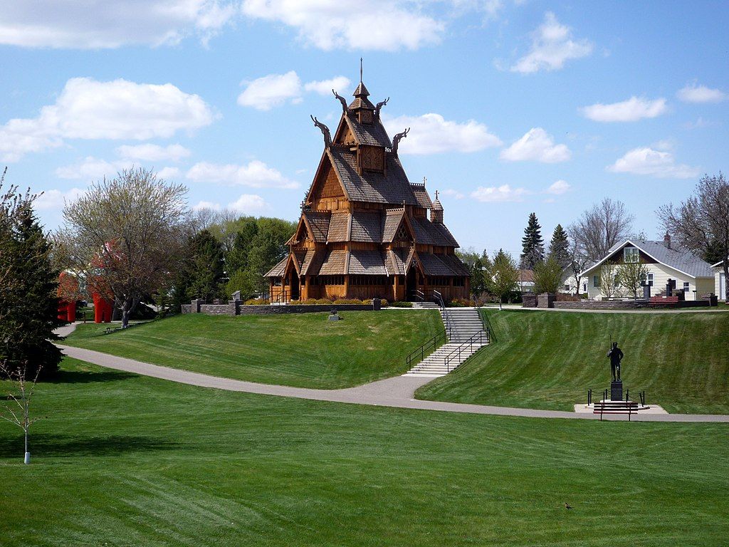 View of Scandinavian Heritage Park