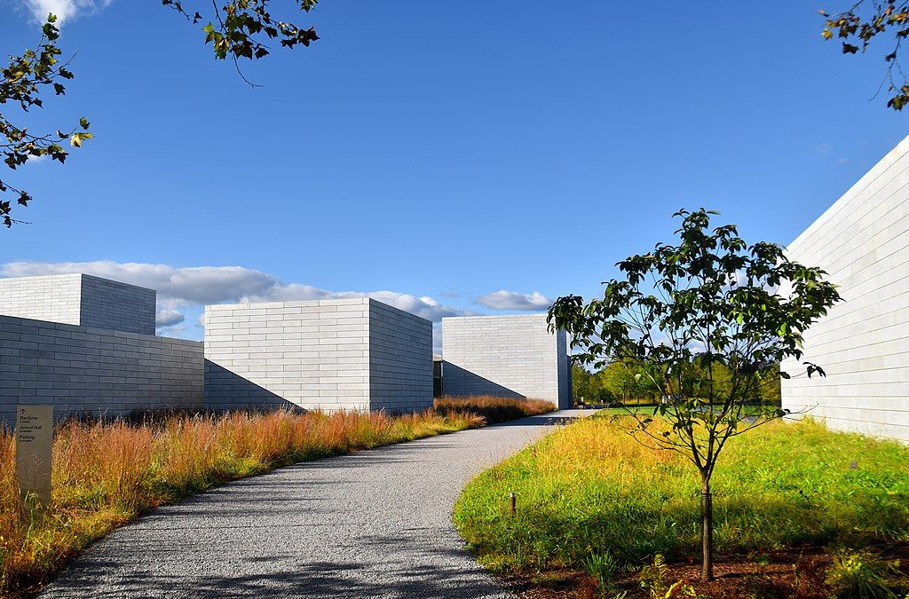 Exterior of Glenstone Museum in Potomac, Maryland