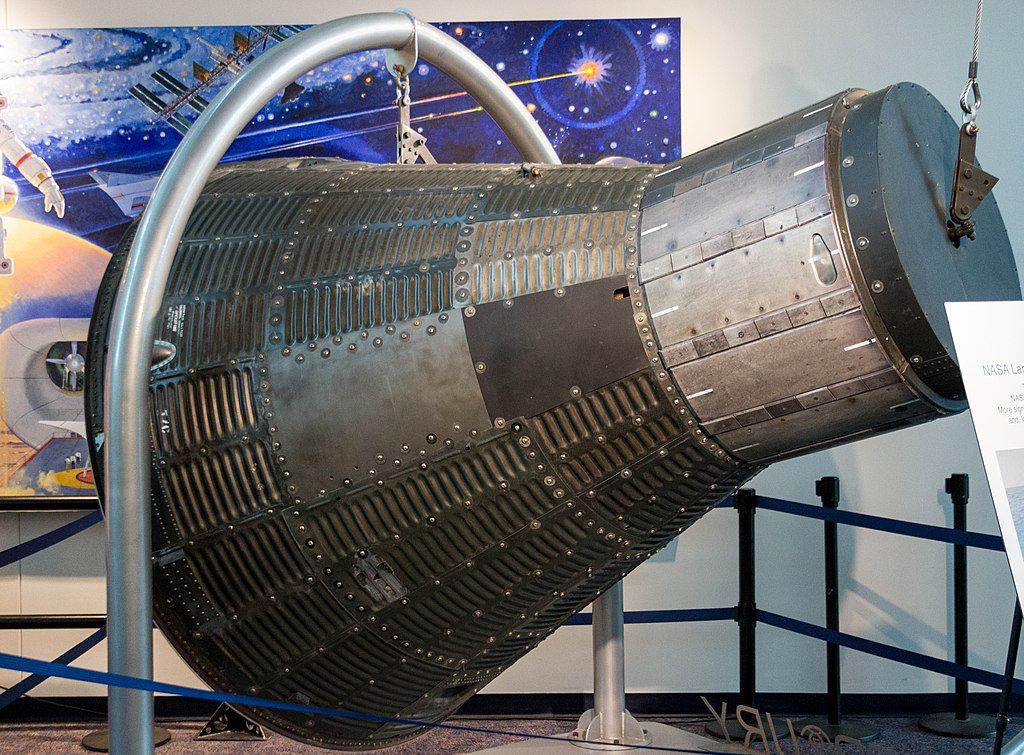 Interior View of Virginia Air and Space Center in Hampton, Virginia