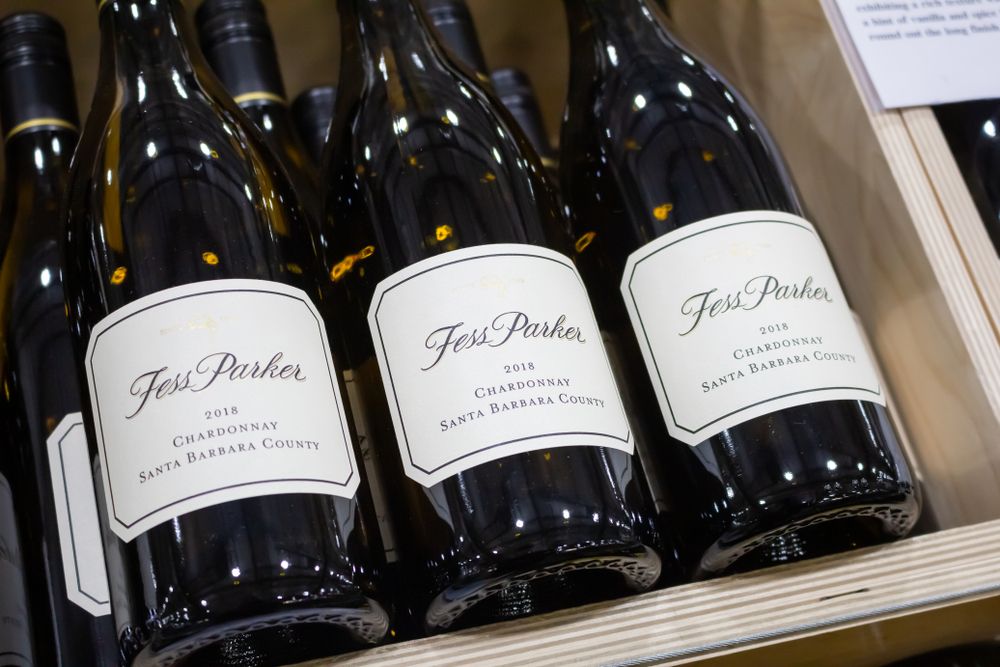Chardonnay wine of Fess Parker Winery & Vineyard.