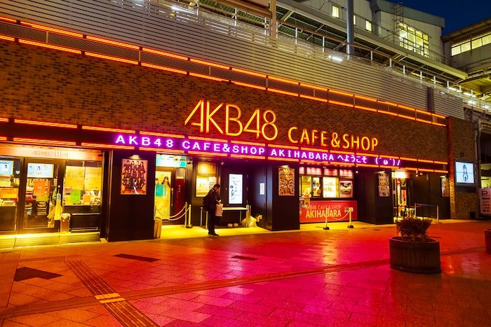 AKB48 café in Akihabara