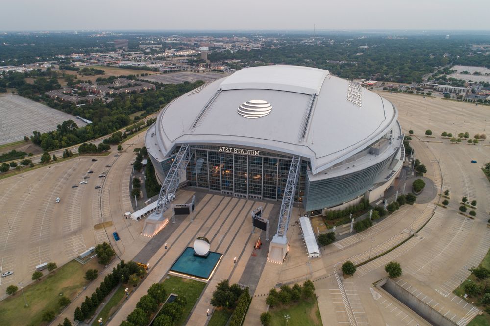 AT&T Stadium in Arlington
