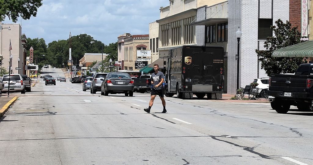 Main Street in Brenham