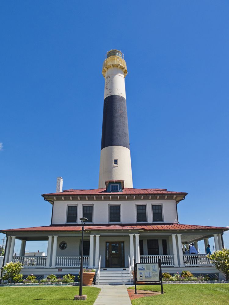 Facade of Absecon Lighthouse