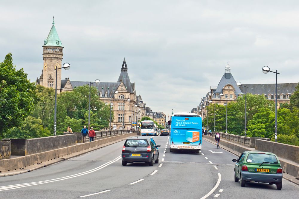 View from Adolphe Bridge