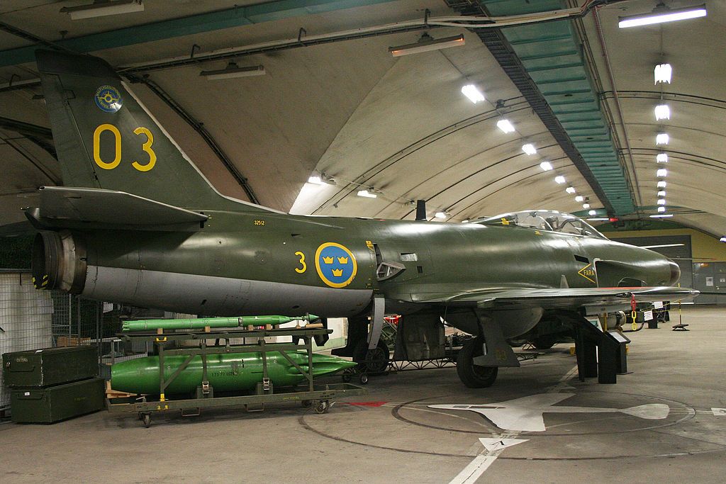 An aircraft at Aeroseum