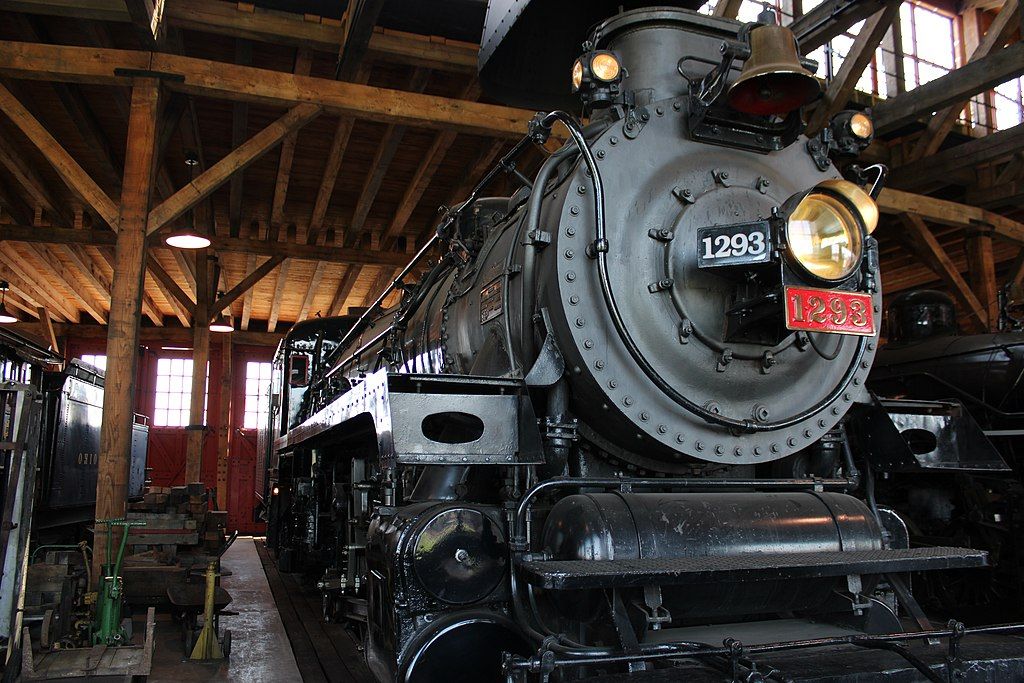 Engine at Age of Steam Roundhouse