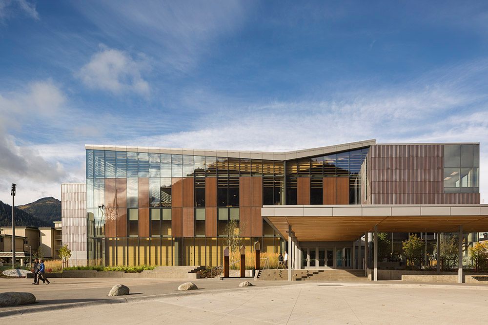 Exterior view of Alaska State Museum