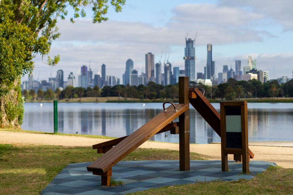 Albert Park in St. Kilda, Victoria