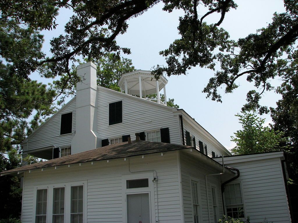 Exterior view of Alexandre Mouton House