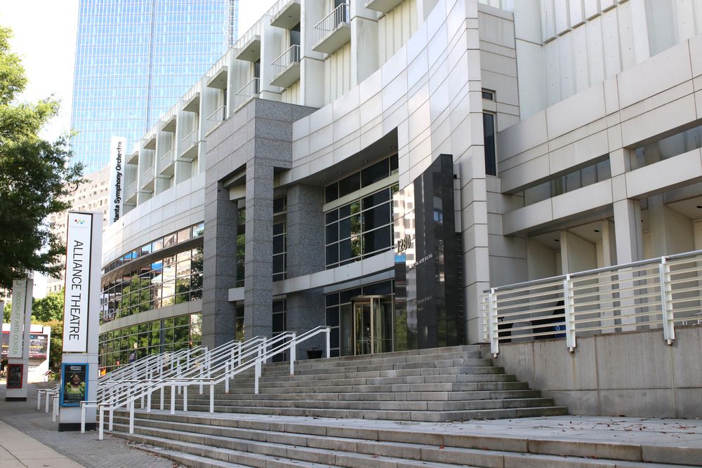 Exterior view of Alliance Theatre