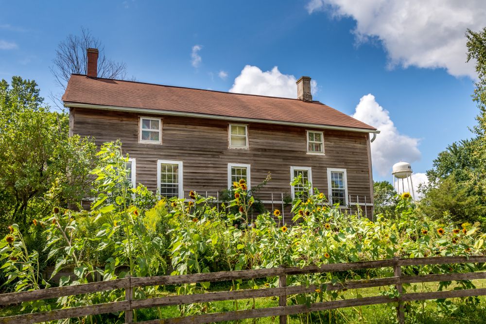 Exterior of a house at Amana Colonies