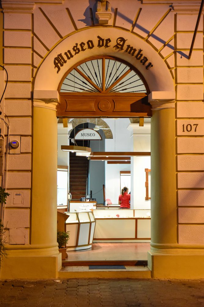 Entrance of Amber Museum