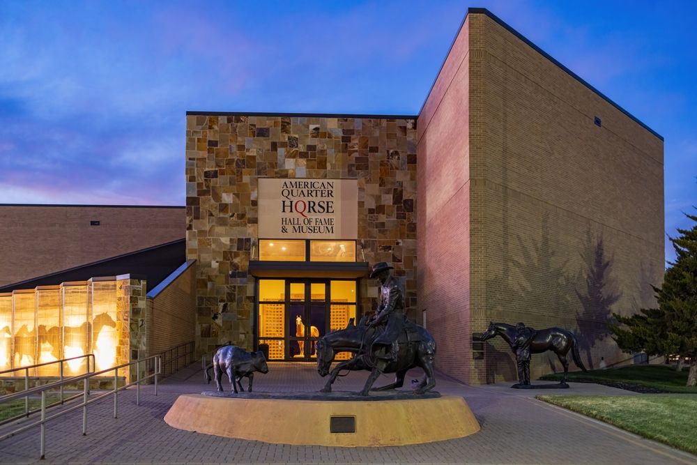 Entrance to American Quarter Horse Hall of Fame & Museum