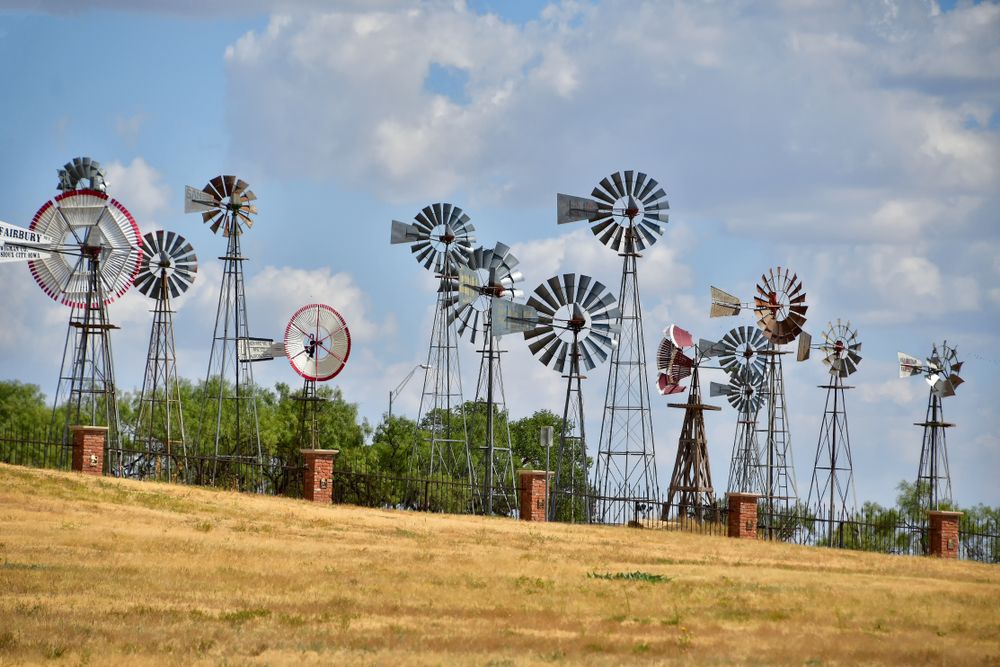 Windmills at American Windmill Museum