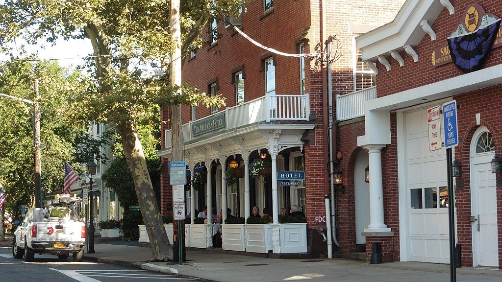 View of American Hotel