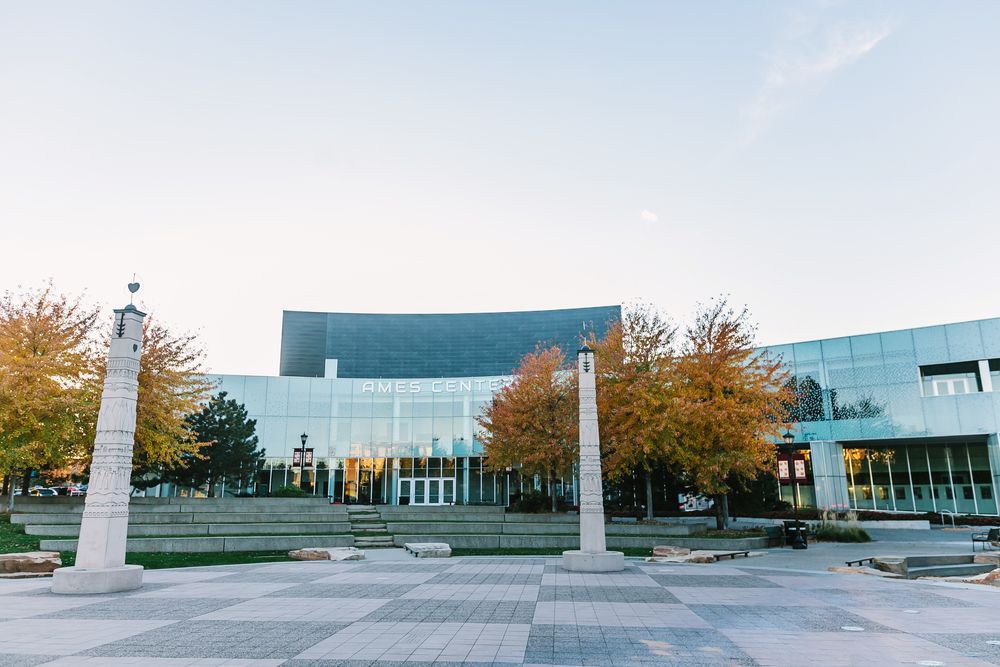 Facade of the Ames Center