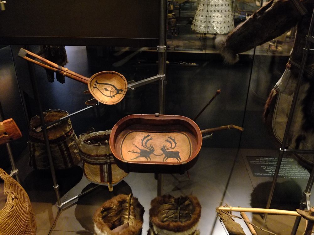 Display at Anchorage museum