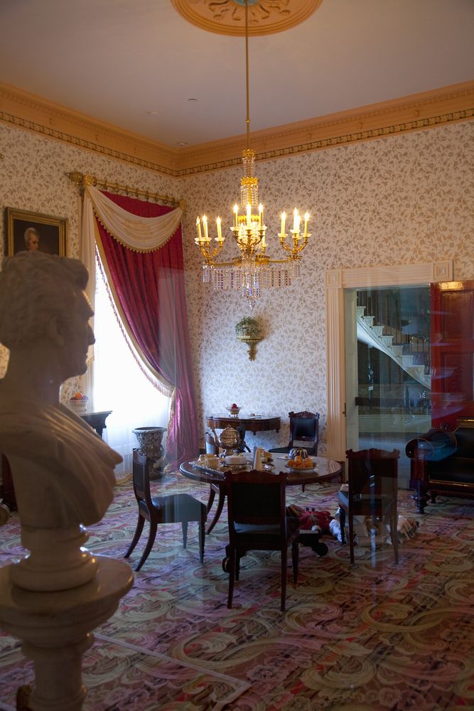 Living room at Andrew Jackson Hermitage