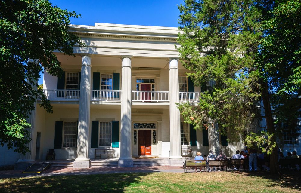 Exterior of the Andrew Jackson Hermitage