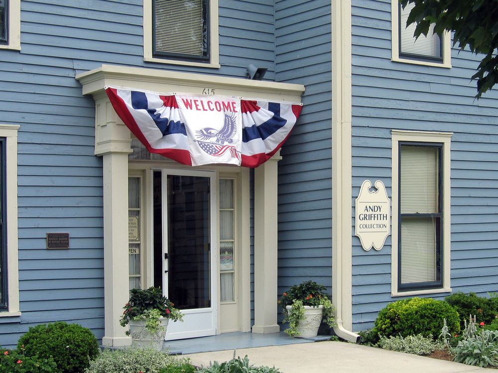 Entrance to Andy Griffith Museum