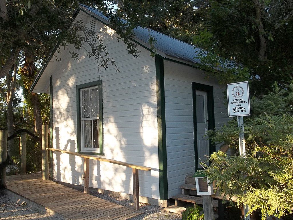 A cottage at Anna Maria Island Historical Society Museum