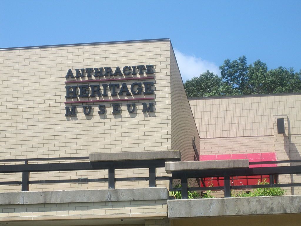 Closer view of Anthracite Heritage Museum