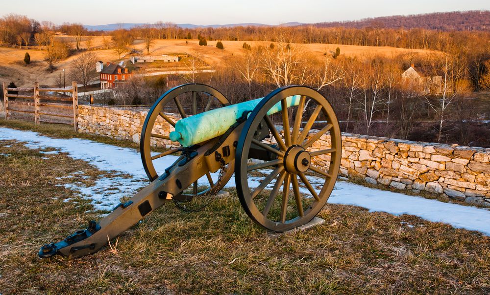 Canons at Antietam National Battlefield