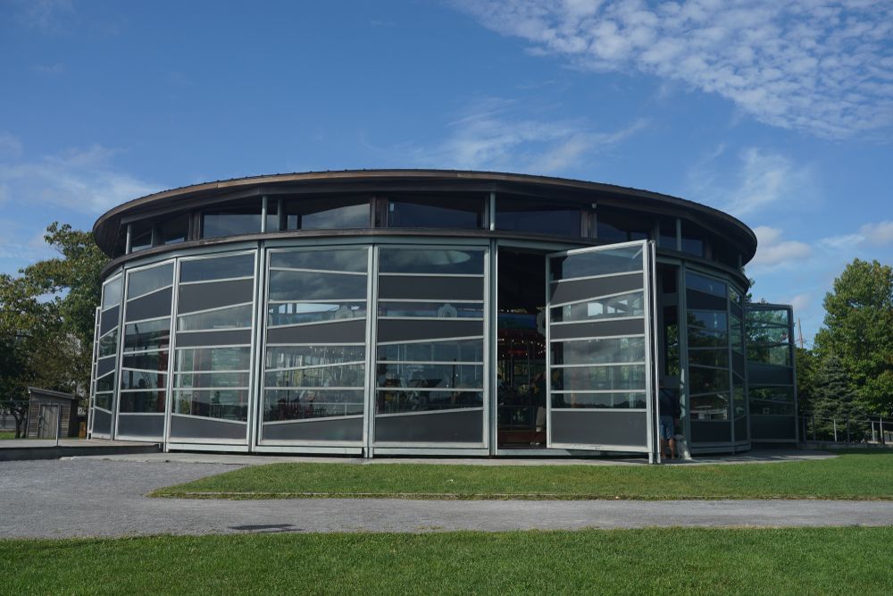 Exterior of the Antique Carousel
