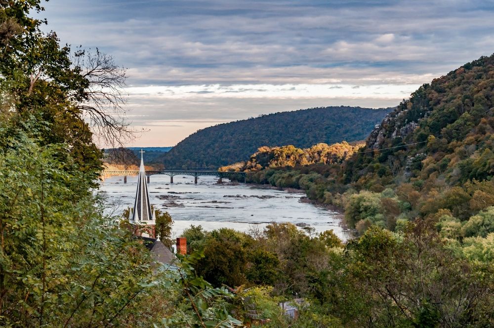 View of Appalachian National Scenic Trail