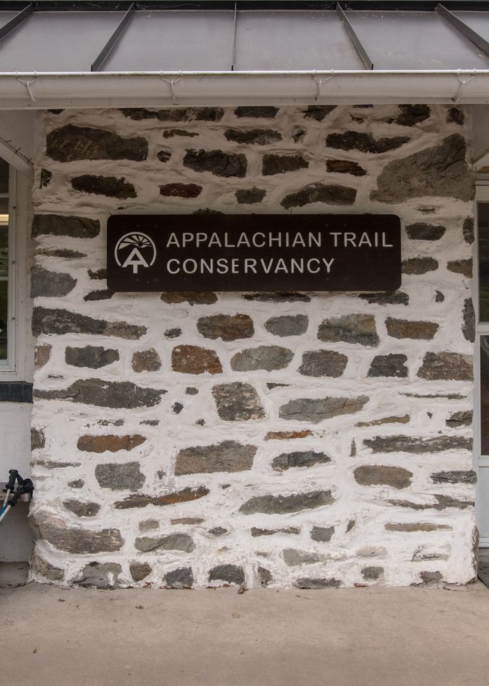 Name board of Appalachian Trail Conservancy
