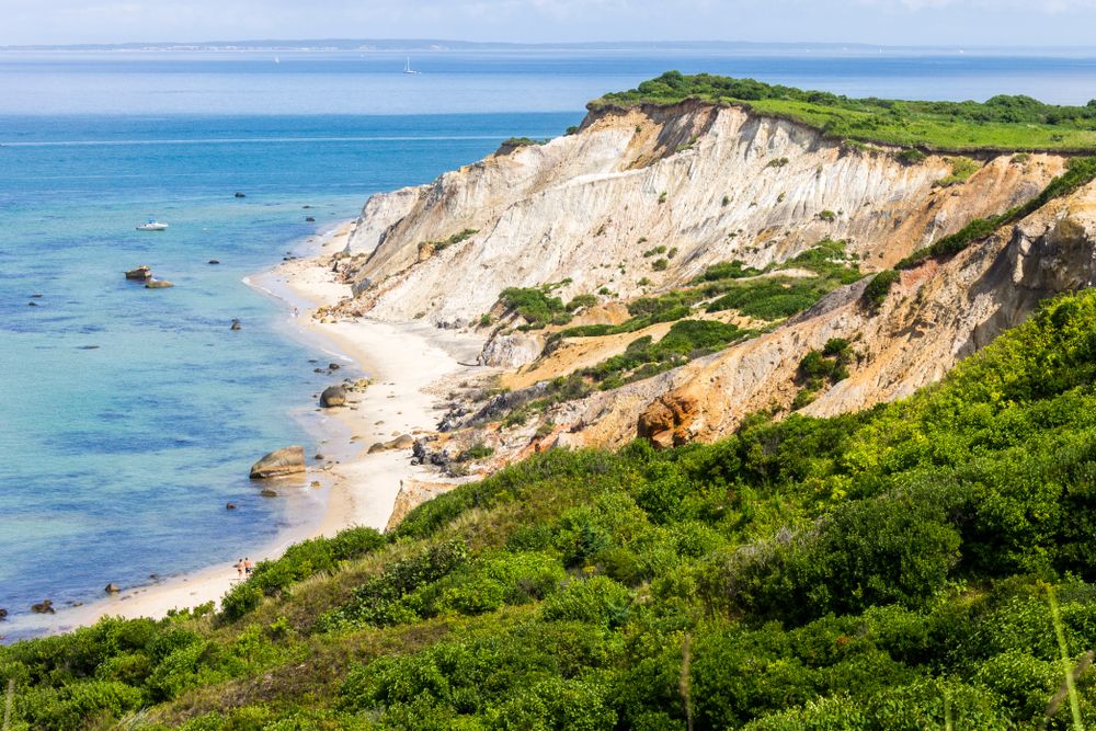 Gorgeous view of Aquinnah Cliffs