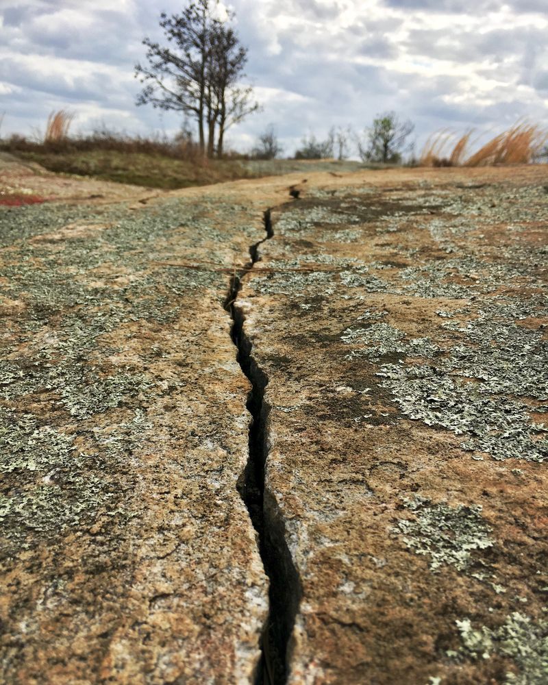 Break on the ground at Arabia Mountain National Heritage Area