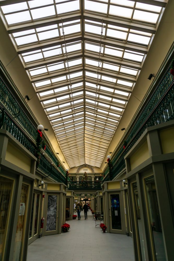 Interior view of the Arcade Providence
