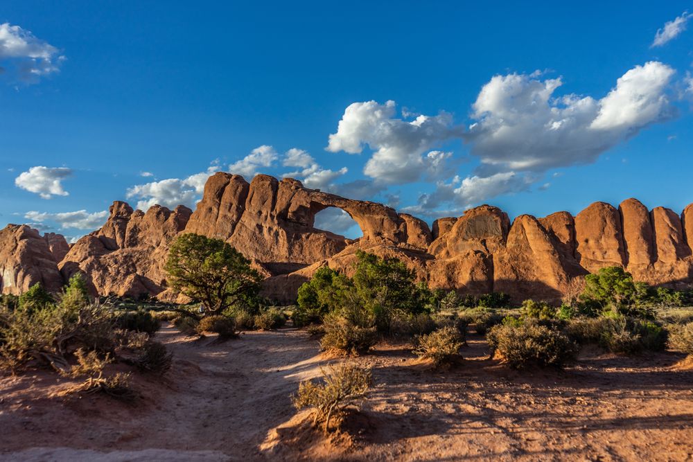 Trailhead of Devil’s Garden