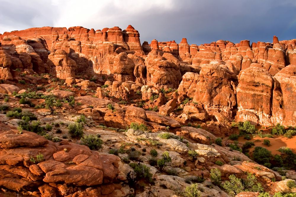 Aerial view of Fiery Furnace