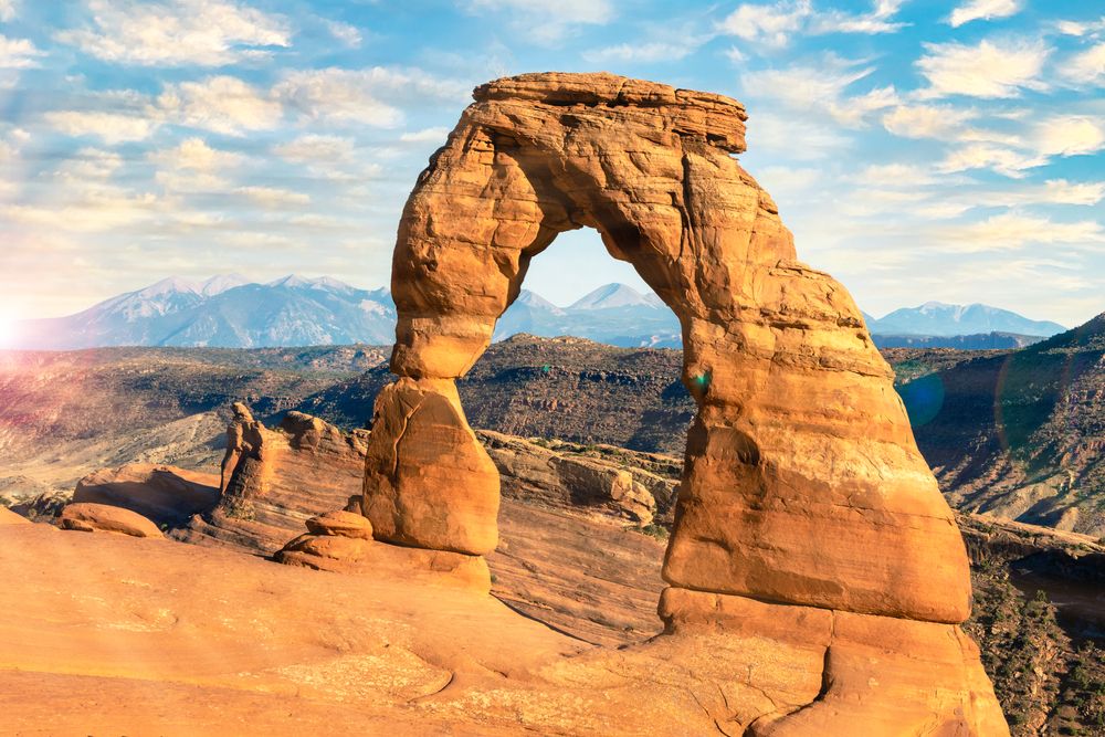 Delicate arch at Arches National Park, Utah