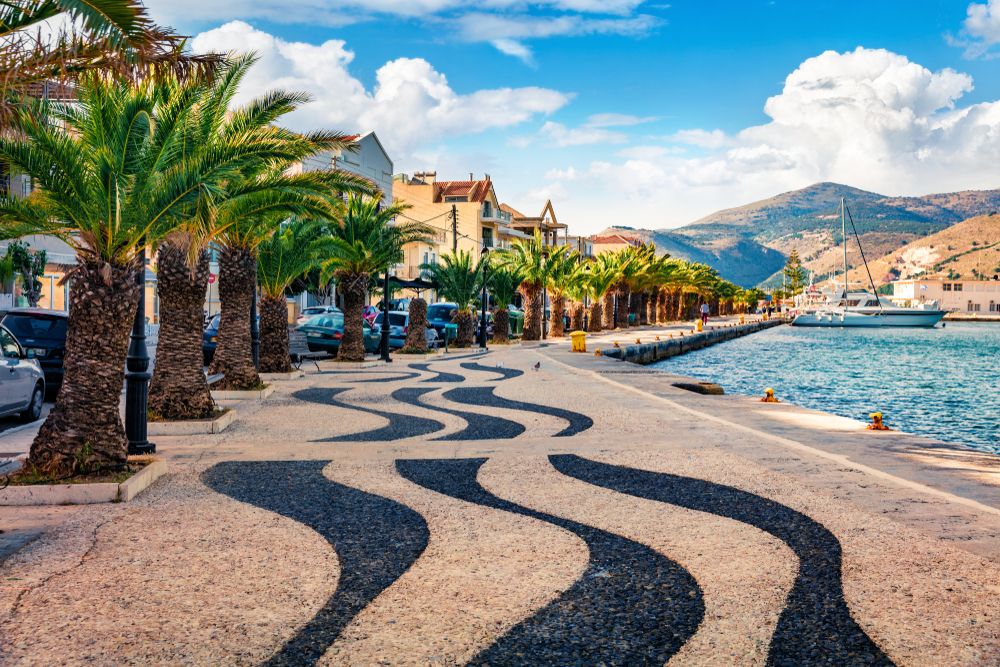 A path at Argostoli Kefalonia
