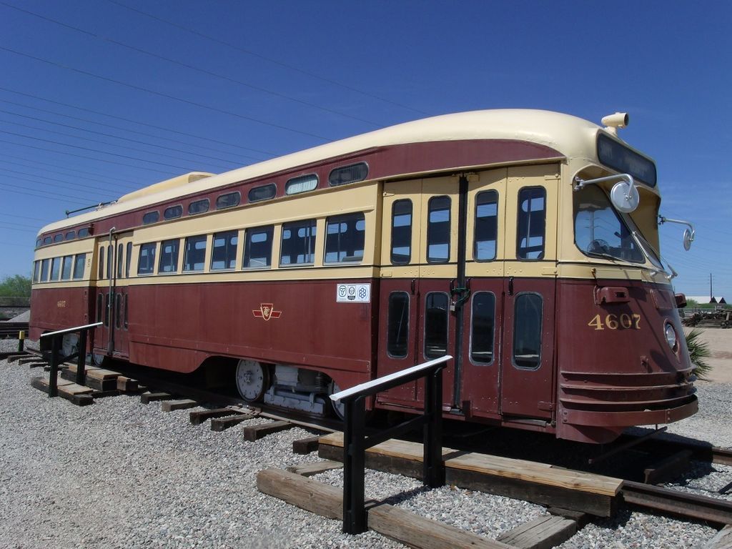 A train at Arizona Railway Museum in Chandler