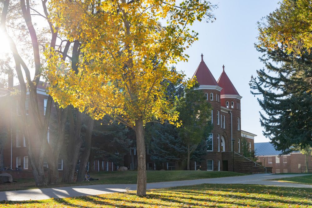 Fall around Northern Arizona University Campus