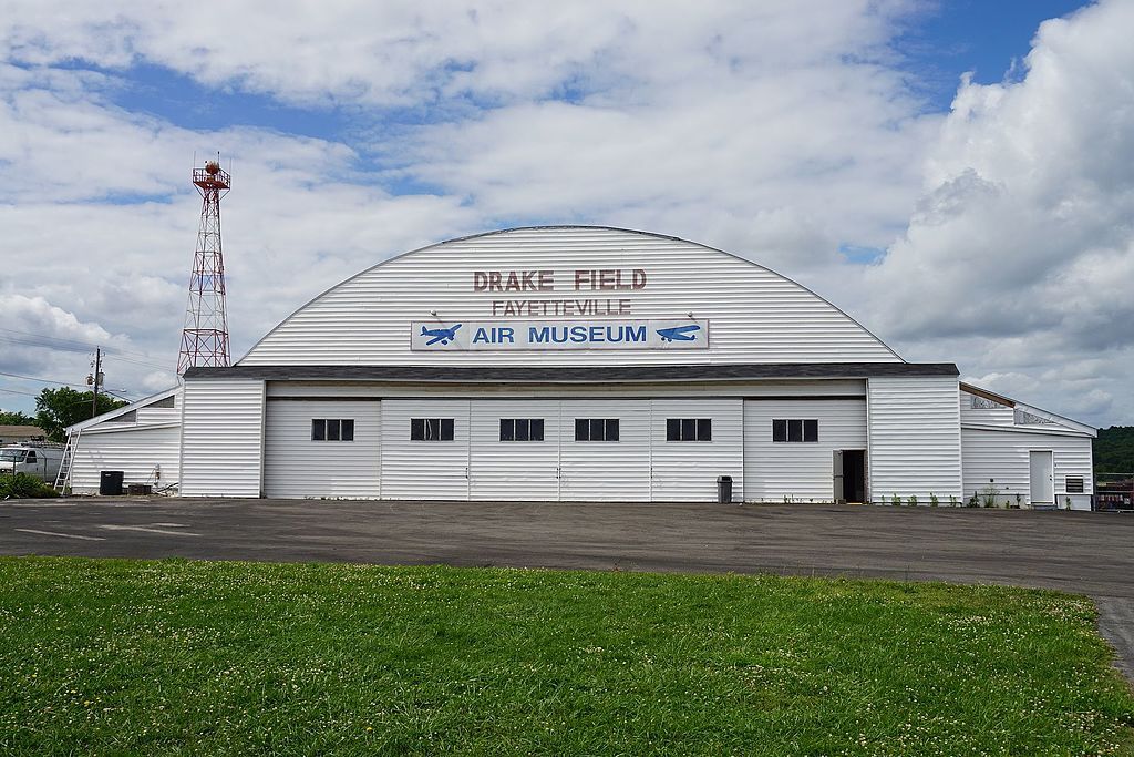 Exterior view of the Arkansas Air and Military Museum
