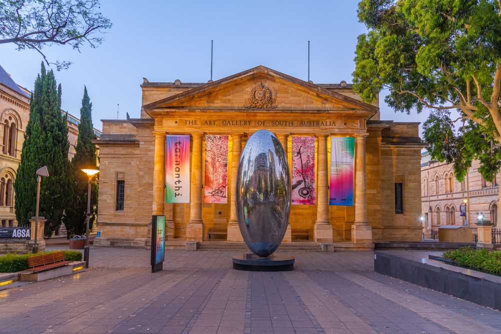 Art gallery of south Australia in Adelaide