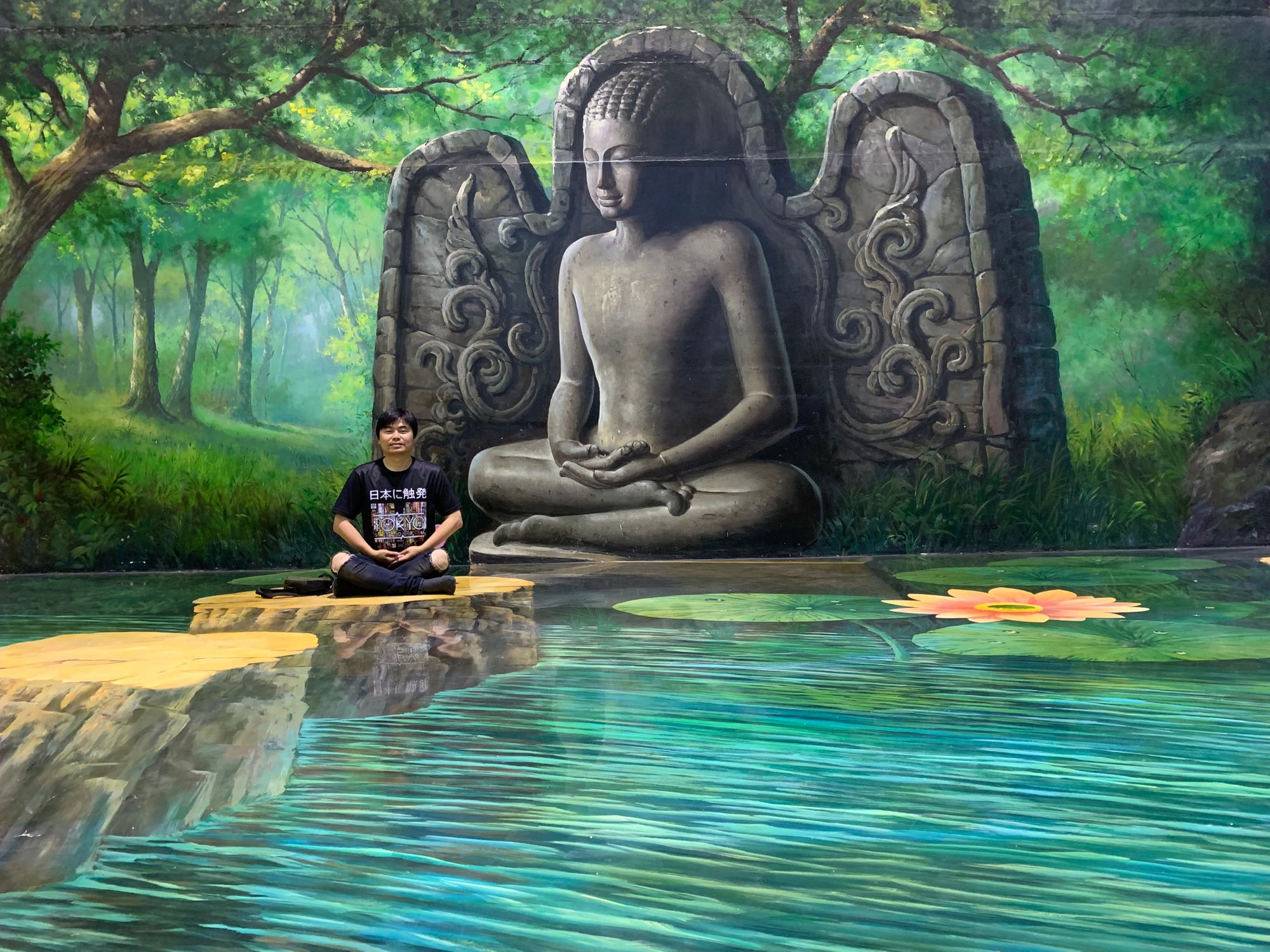 3D Buddha painting from Art in Paradise