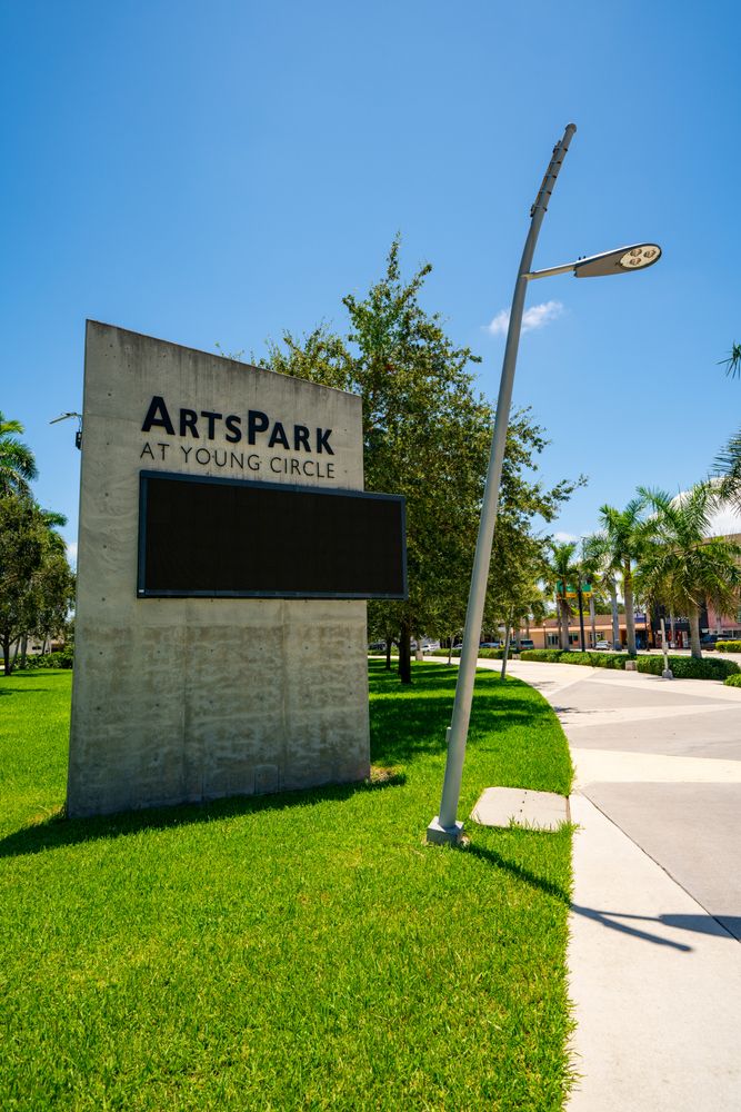 Signage of the ArtsPark