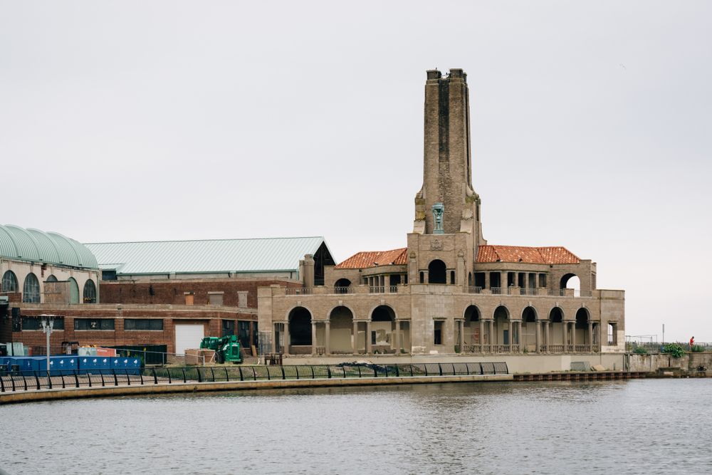 Exterior of the Asbury Park Steam Plant