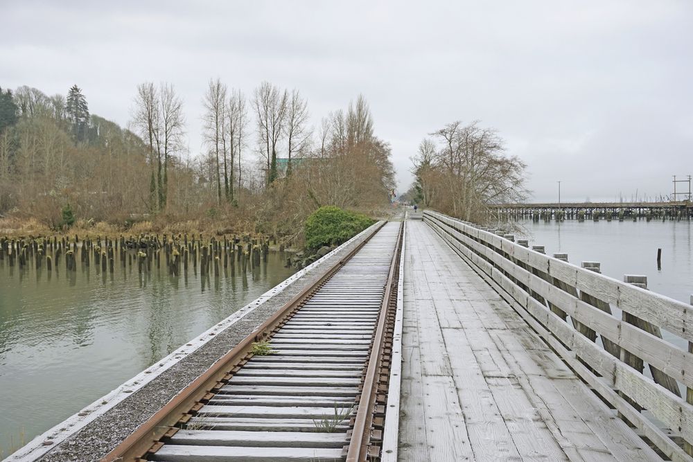 The trail of Astoria Riverwalk